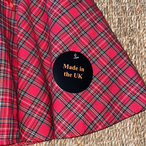 Glen Appin Plaid Baby Dress - Picture 2 of 8